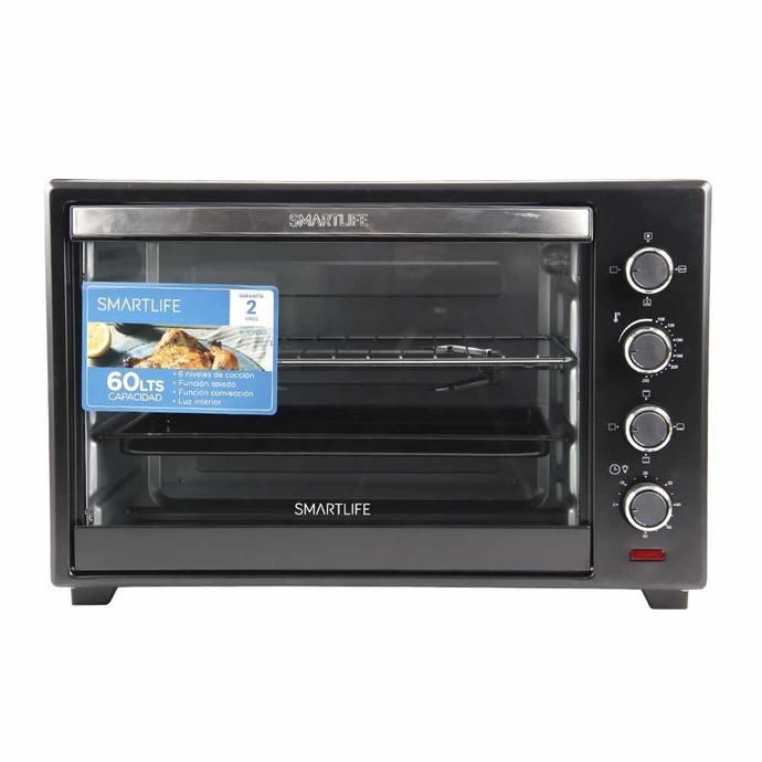 HORNO ELECTRICO SMARTLIFE 60L SL-TOR060PN – Olmos Hogar