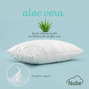 ALMOHADA NUBE ALOE VELLON 50X70