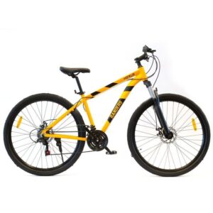 BICICLETA R29 RANDERS HORUS BKE-2129 ALUMINIO NEGRO/AMARILLO
