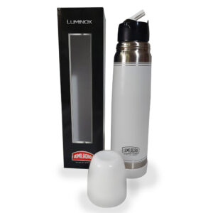 TERMO MATE LUMILAGRO LUMINOX BLANCO