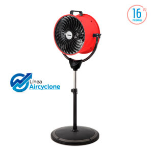 VENTILADOR PIE LILIANA 16" VPHD16R ROJO