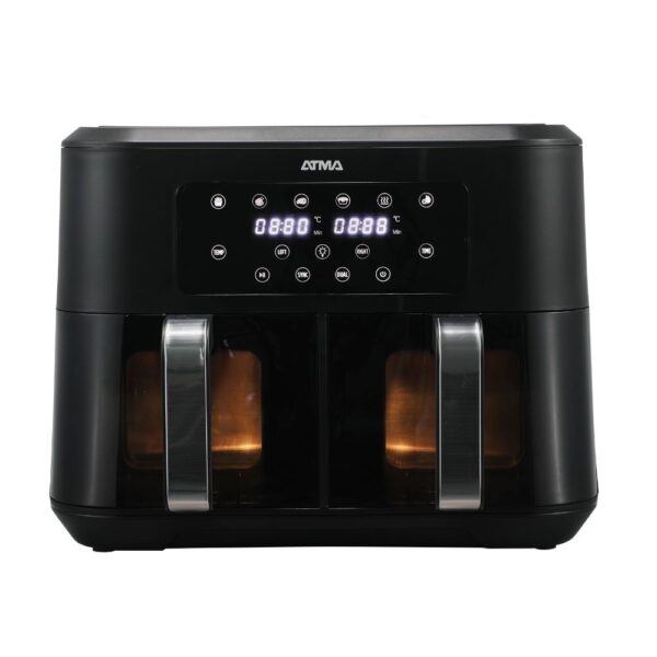 FREIDORA ATMA FRD248AP DOBLE NEGRA