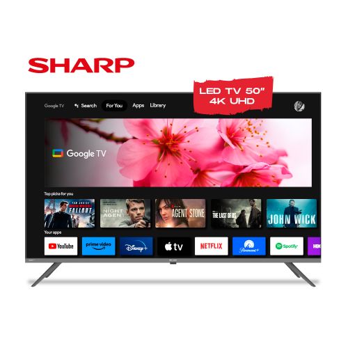 LED 50 SHARP 4T-C50FL6L SMART 4K GOOGLE TV