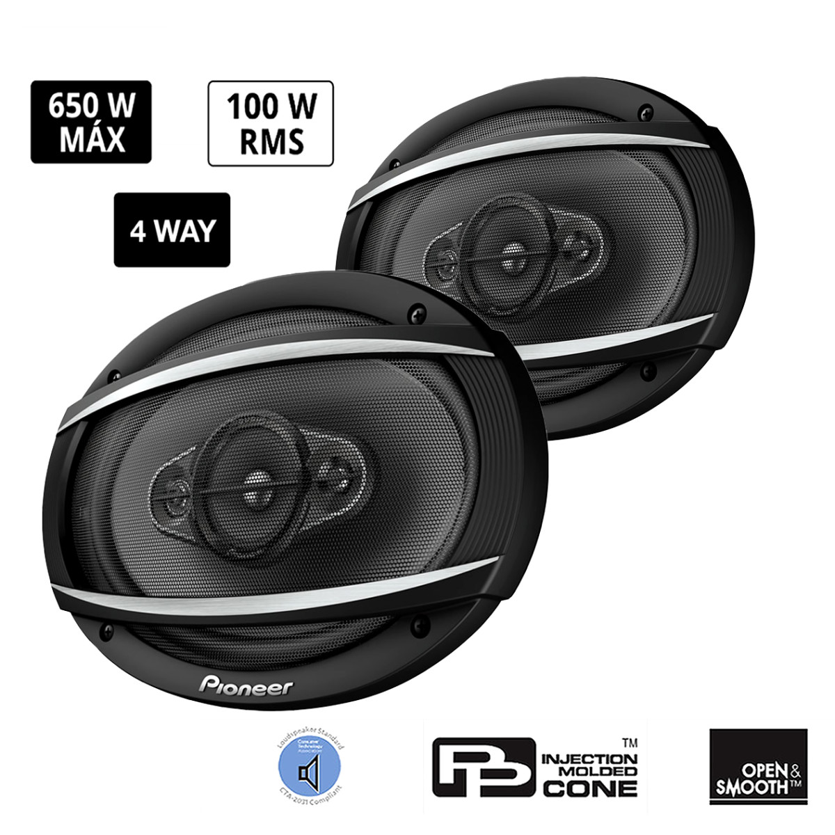 JUEGO PARLANTE PIONEER TS-A6976S 550W