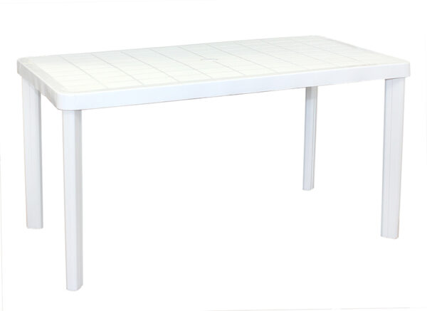 MESA RICASS PLATICA 140 BLANCA
