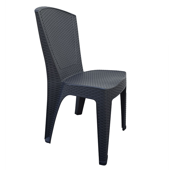 SILLA SIMIL RATTAN NEGRA