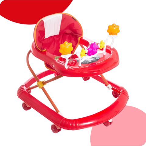 ANDADOR BEBESIT 3004V2F ROJO