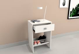 MESA DE LUZ TABLES 6420BM BLANCA