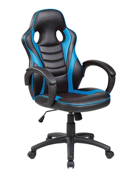 SILLON GAMER ONE BOX OB-SG4A NEGRO/AZUL