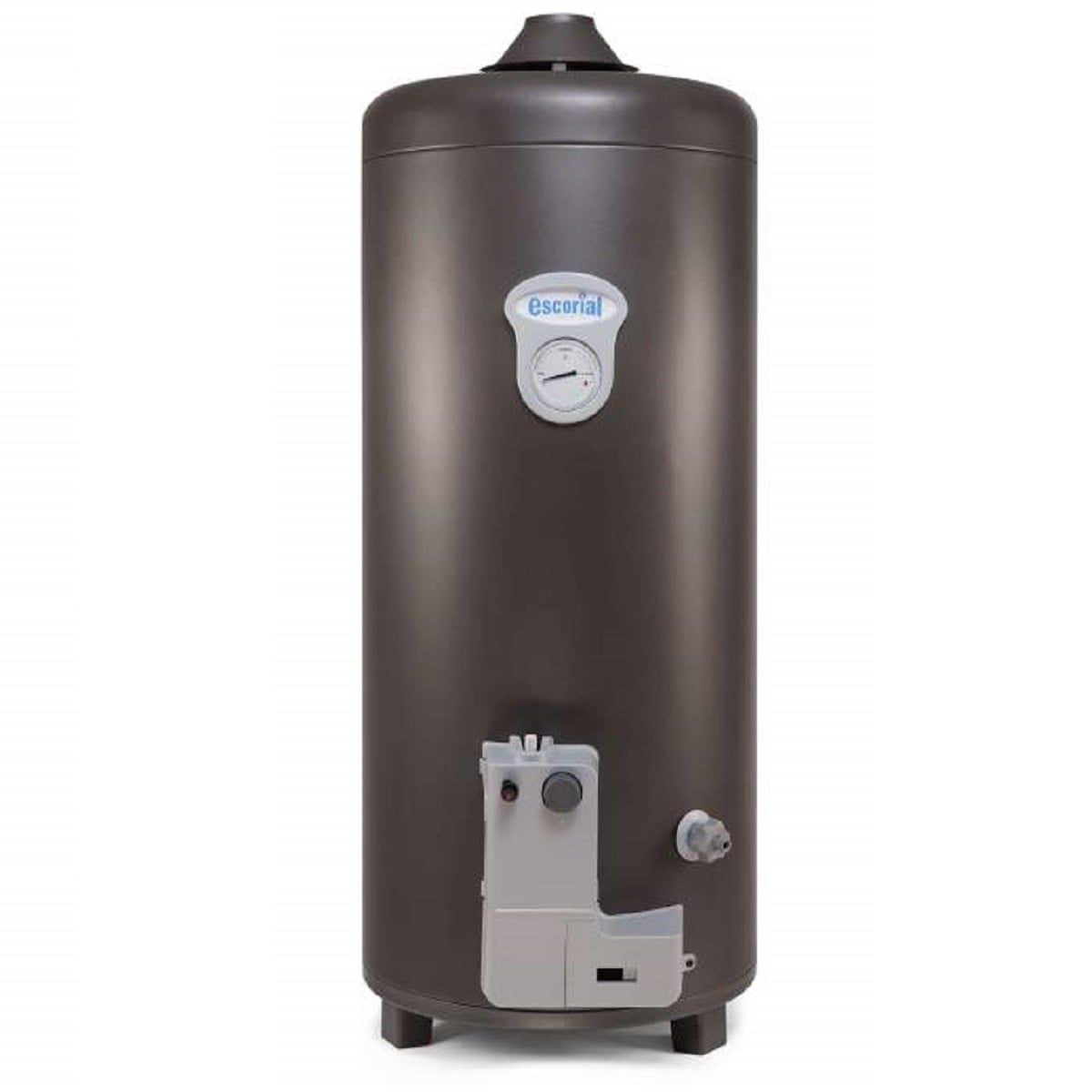 TERMOTANQUE ESCORIAL 120L GAS C/SUP GAISER GRIS