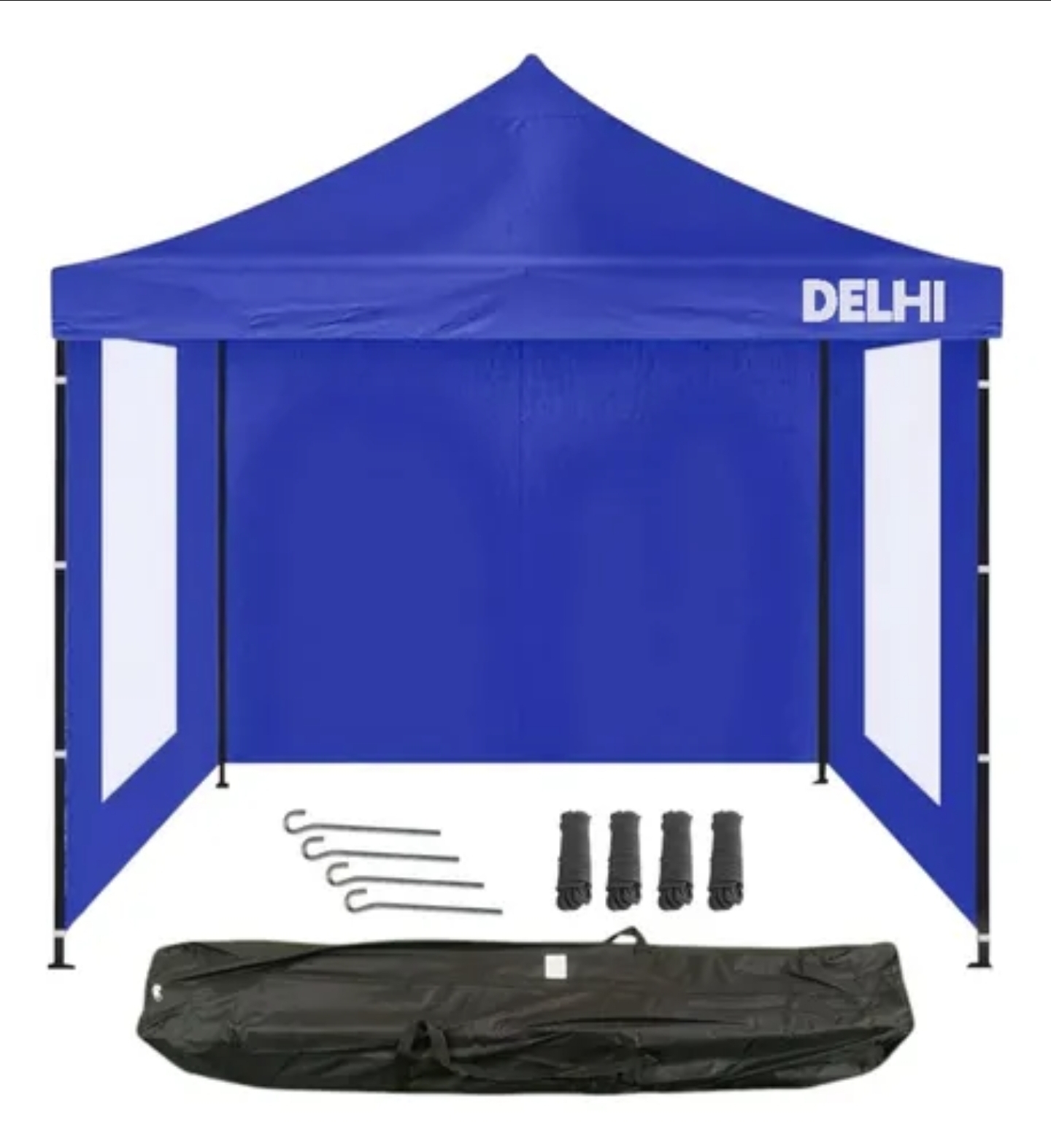 GAZEBO DELHI 3X3 C/PAREDES AZUL