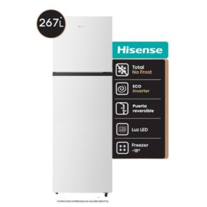 HEL HISENSE RT3N250NAW 250L BLANCA INVERTER