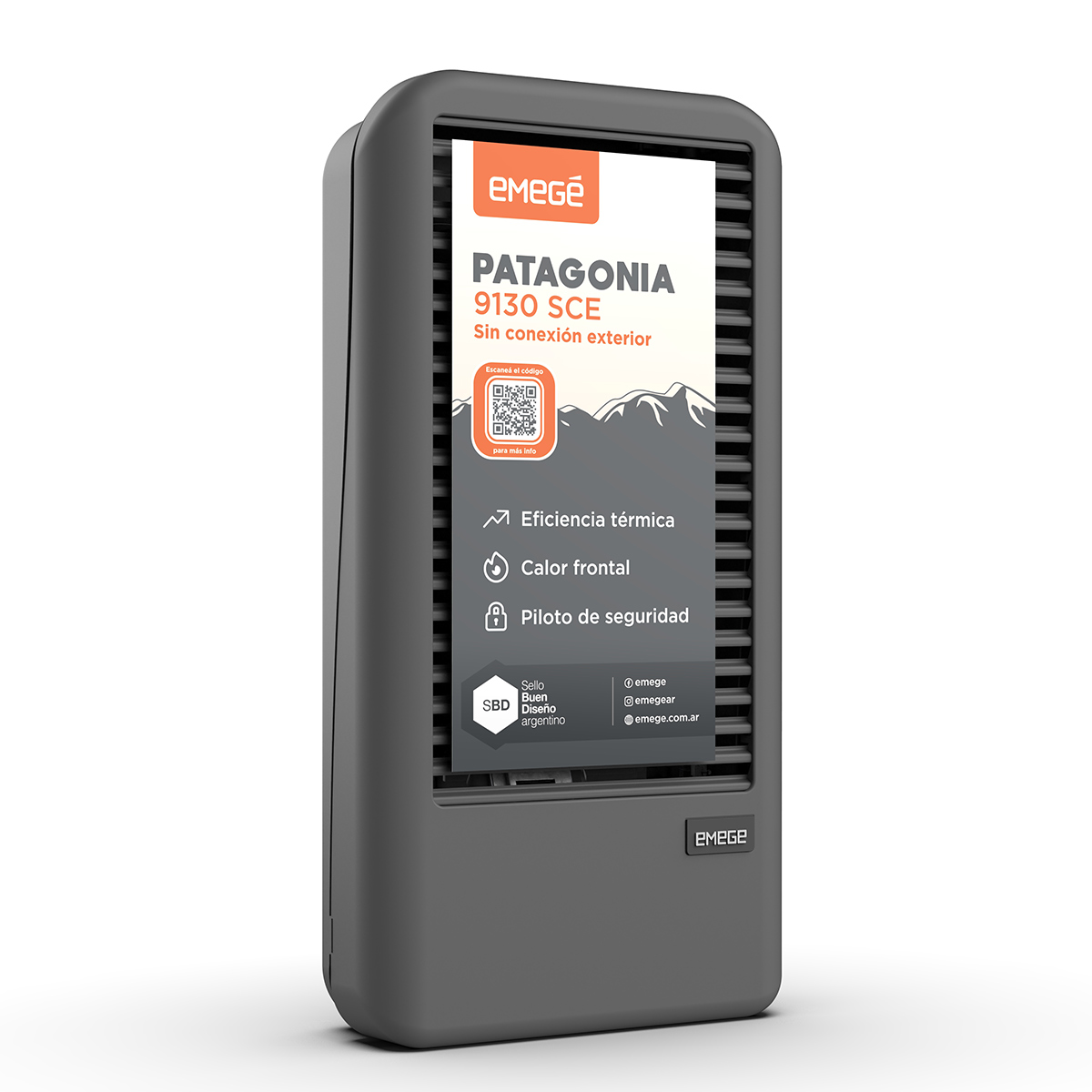 CALEFACTOR EMEGE CA PATAGONIA CE9130SCE 3000K