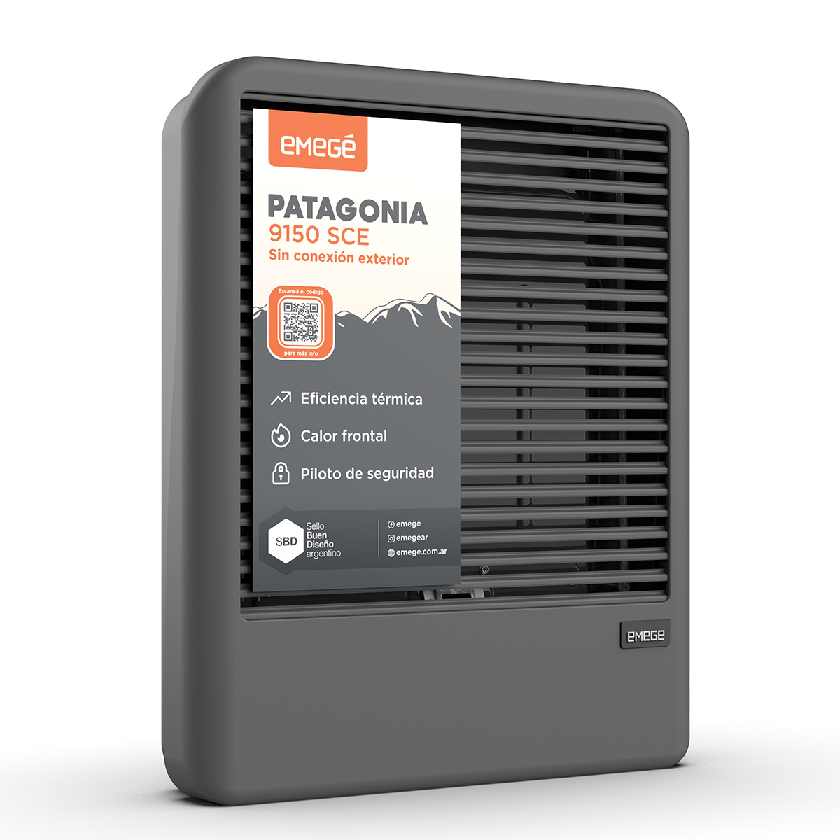 CALEFACTOR EMEGE CA PATAGONIA CE9150SCE 5000K