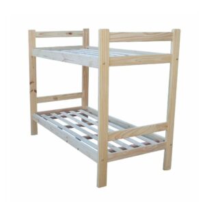 CAMA DE PINO SUPERPUESTA 080