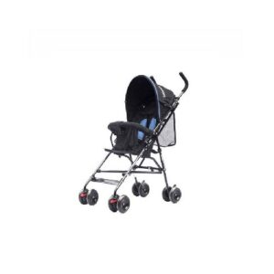 COCHE BEBE BEBESIT 1052 TOURS NEGRO/CELESTE
