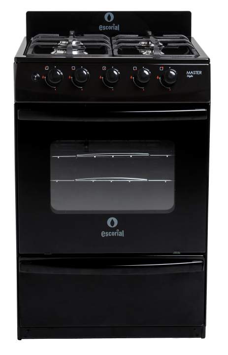 COCINA ESCORIAL MASTER STYLE NEGRA MULTIGAS