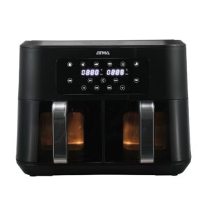 FREIDORA ATMA FRD248AP DOBLE NEGRA