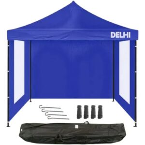GAZEBO DELHI 3X3 C/PAREDES AZUL