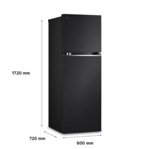 HELADERA LG VT34BPM NEGRA 335L