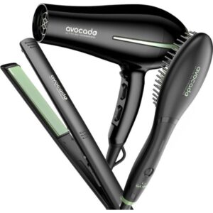 SET GA.MA AVOCADO SECA+PLA+CEPILLO MINI