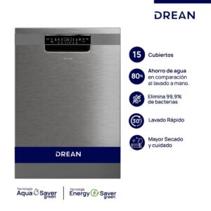 LAVAVAJILLAS DREAN LVDR1506CI0 INOX