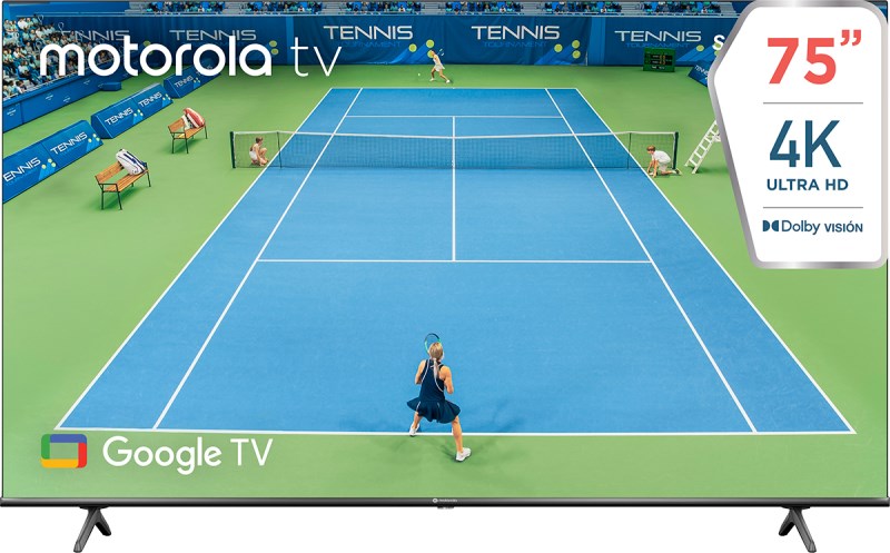 LED 75 MOTOROLA MT7510 SMART 4K GOOGLE