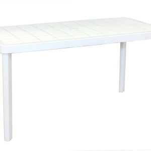 MESA RICASS PLATICA 140 BLANCA