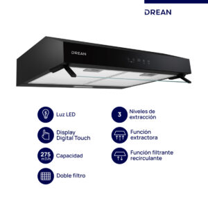 PURIFICADOR DREAN CUDR604NA NEGRO