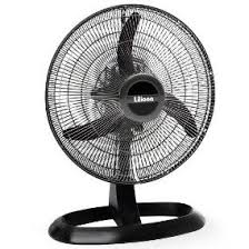 VENTILADOR TURBO LILIANA 18" VOTR18 NEGRO