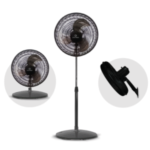 VENT. PIE WHITENBLACK VPWB18M 18" 3EN1