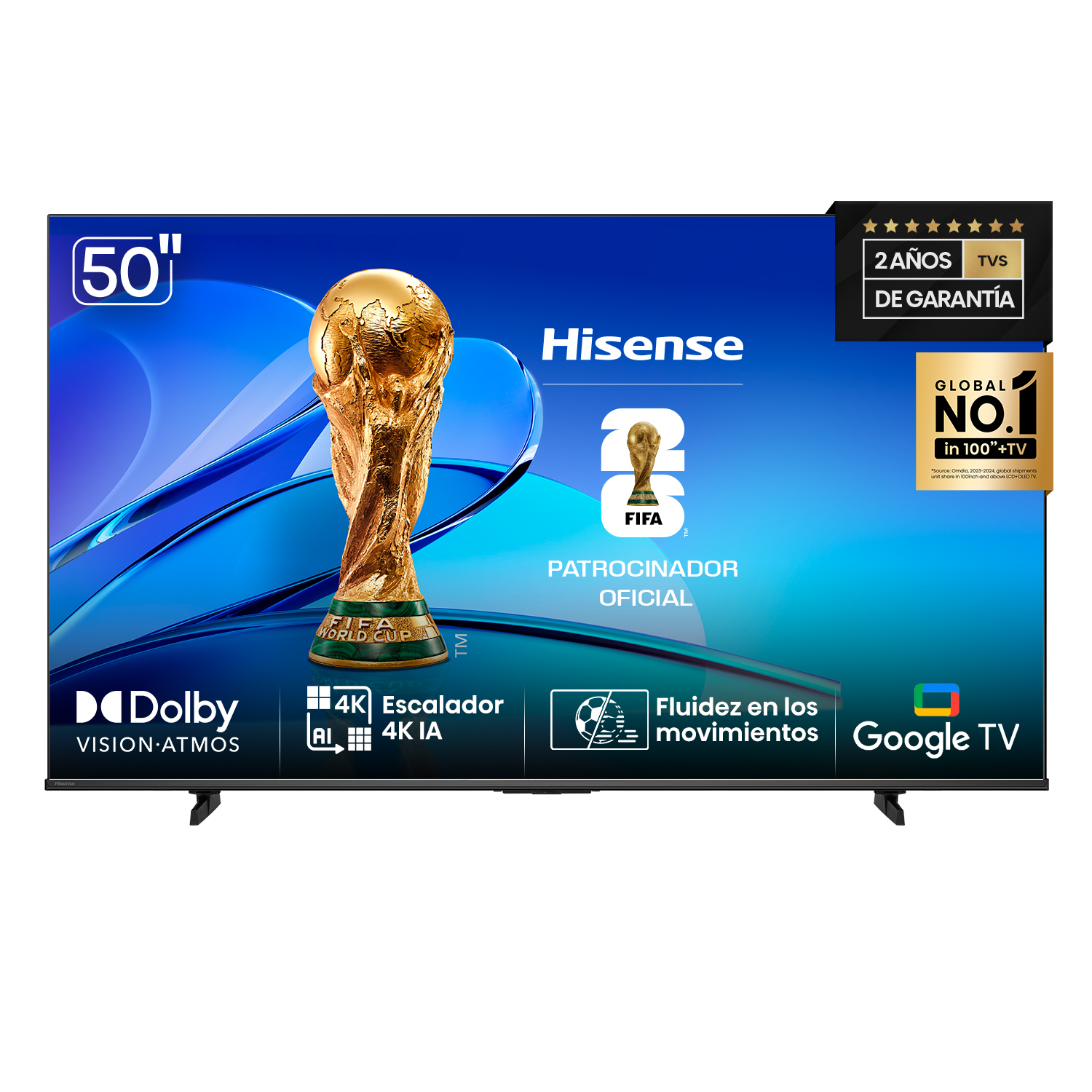 LED 50 HISENSE 50Q6N SMART 4K QLED