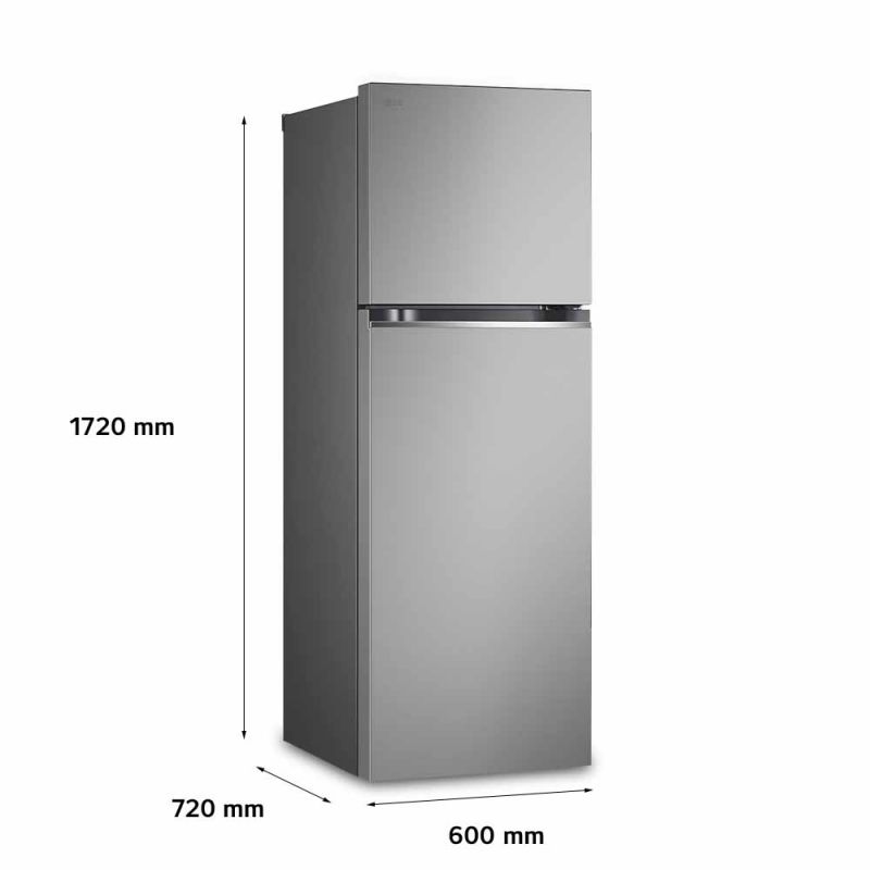 HELADERA LG VT34BPY SILVER 335L