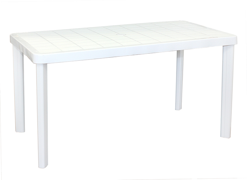 MESA RICASS PLATICA 140 BLANCA