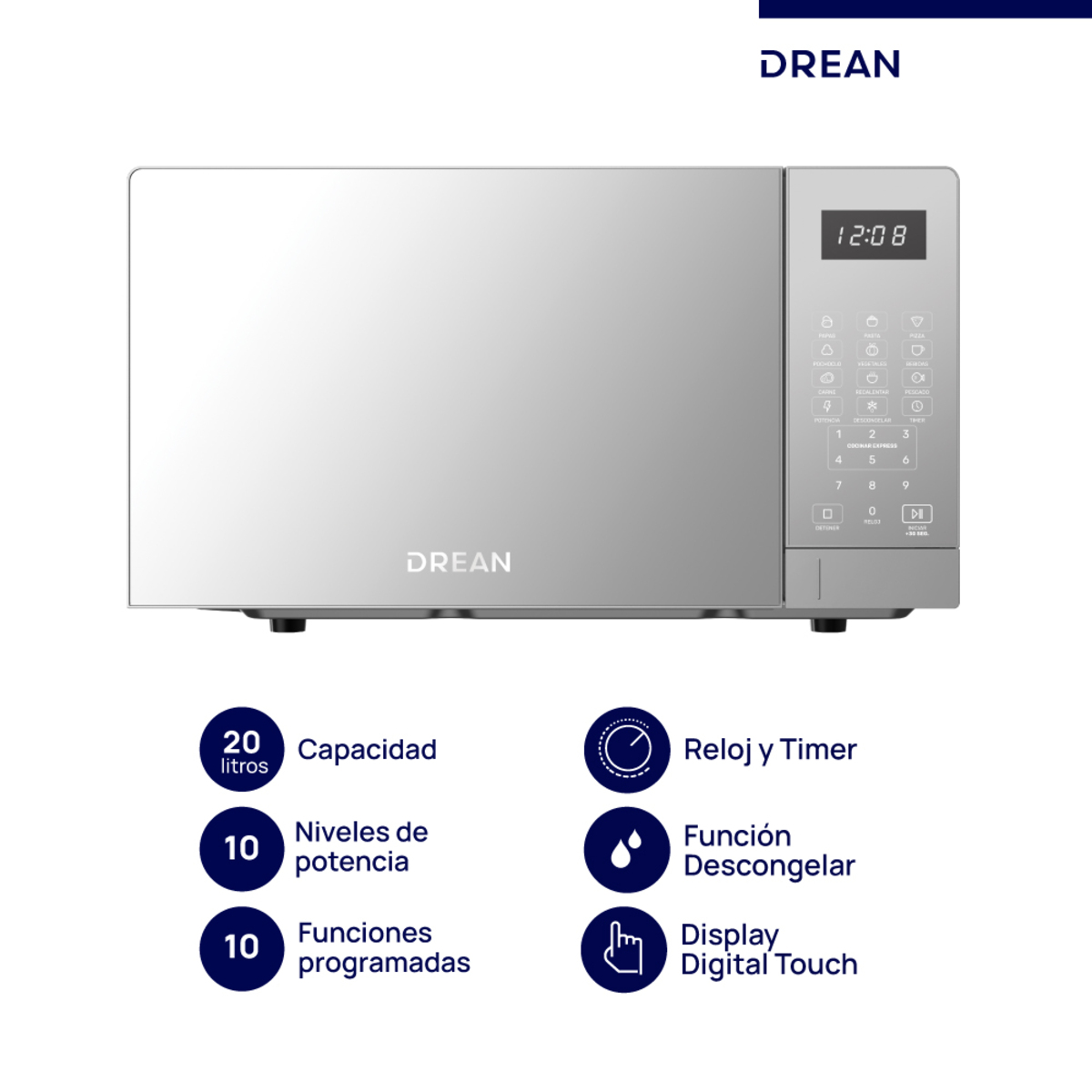 MICRO DREAN HMD20ARSB0 20L SILVER