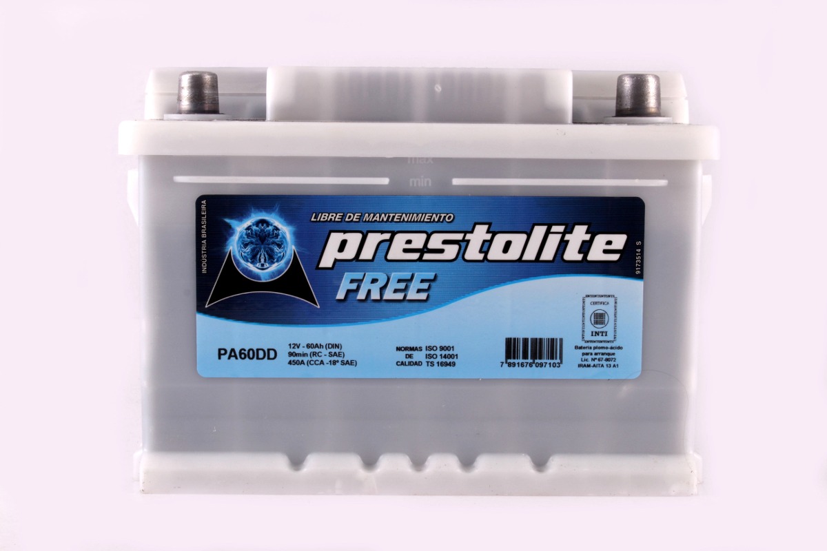 BATERIA PRESTOLITE FREE PA60DD 12X65