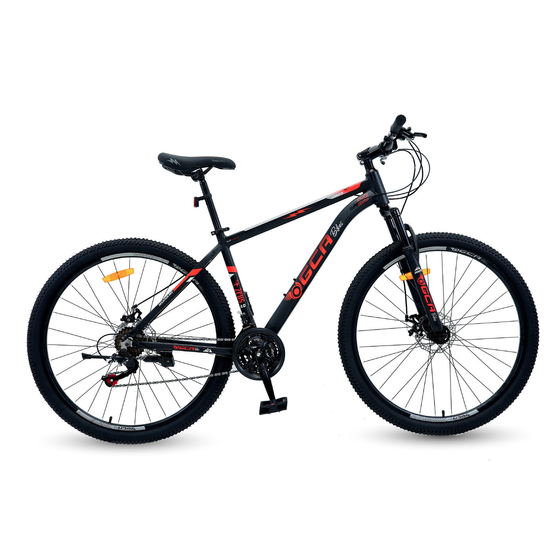 BICI R29 GCA ZEUS 1 V2.0 NEGRO-ROJO