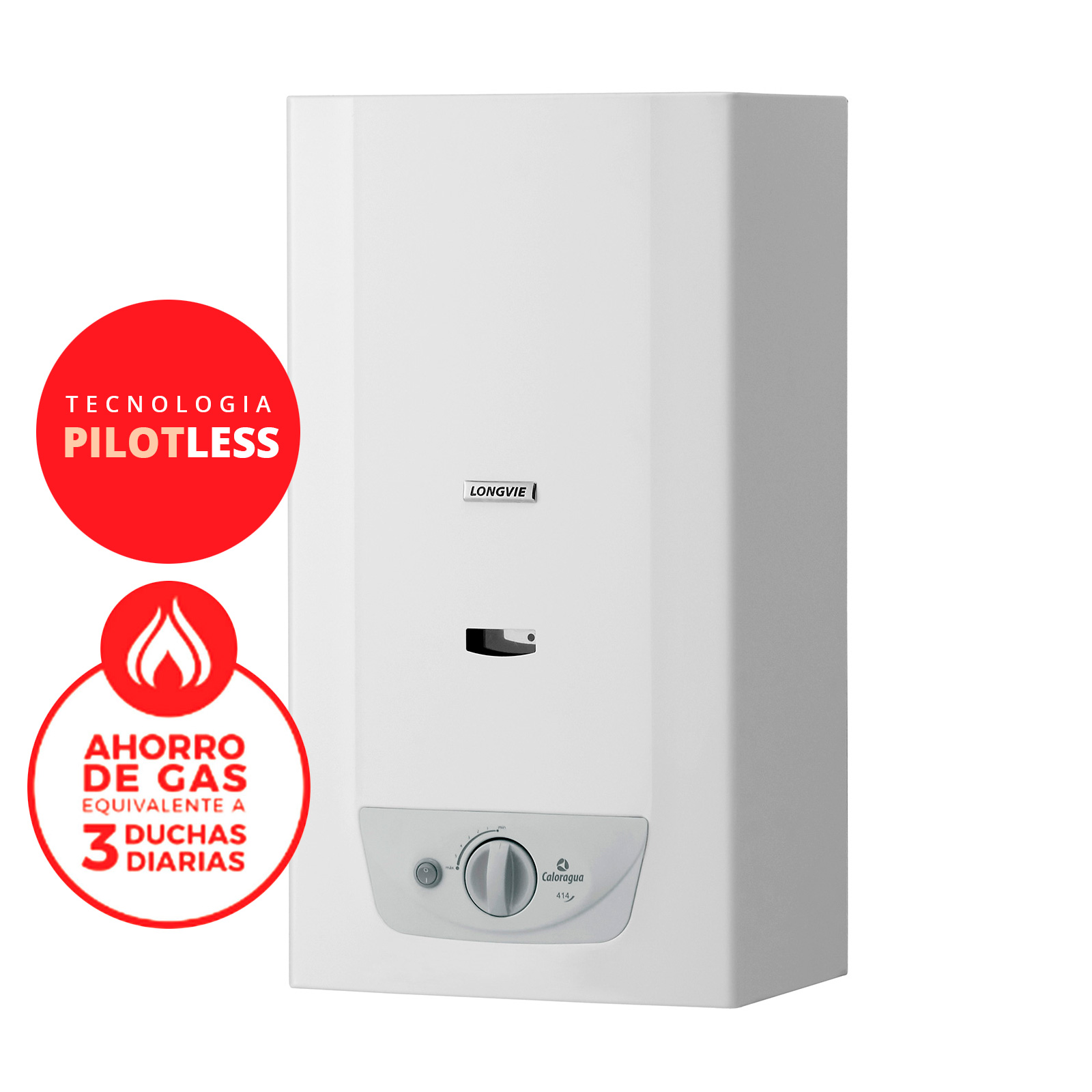 CALEFON LONGVIE CN412SS-N AUTOMATICO