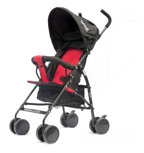 COCHE DE BEBE BEBESIT 1058B NEGRO/BORDO