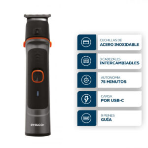 KIT PHILCO CB8875SE GROOMING 3 EN 1