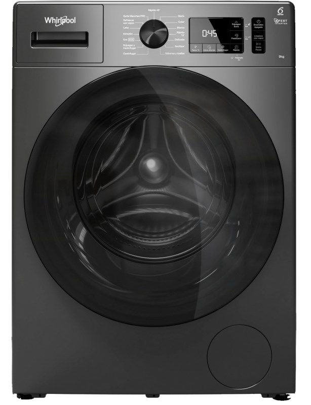 LAVARROPAS CARGA FRONTAL WHIRLPOOL 9KG 1400RPM WNQ90AS