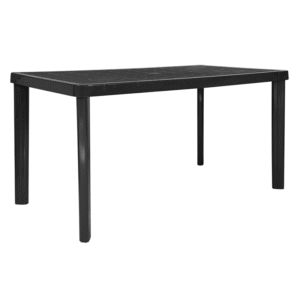 MESA RI-CASS PLASTICA 140 NEGRA
