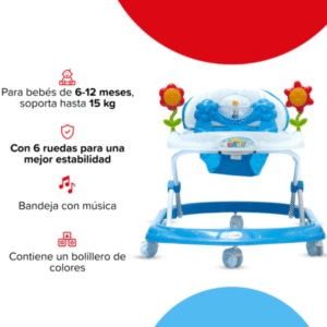 ANDADOR BEBESIT 3004V2E CELESTE