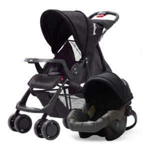 COCHE BEBE BEBESIT 1337TS-N NEGRO