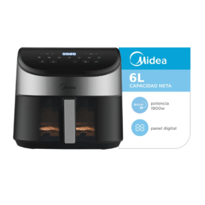 FREIDORA MIDEA AF-DW60BAR1 AIR FRYER 6L