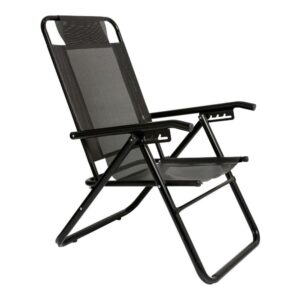 REPOSERA DESCANSAR 5P NEGRA 80040