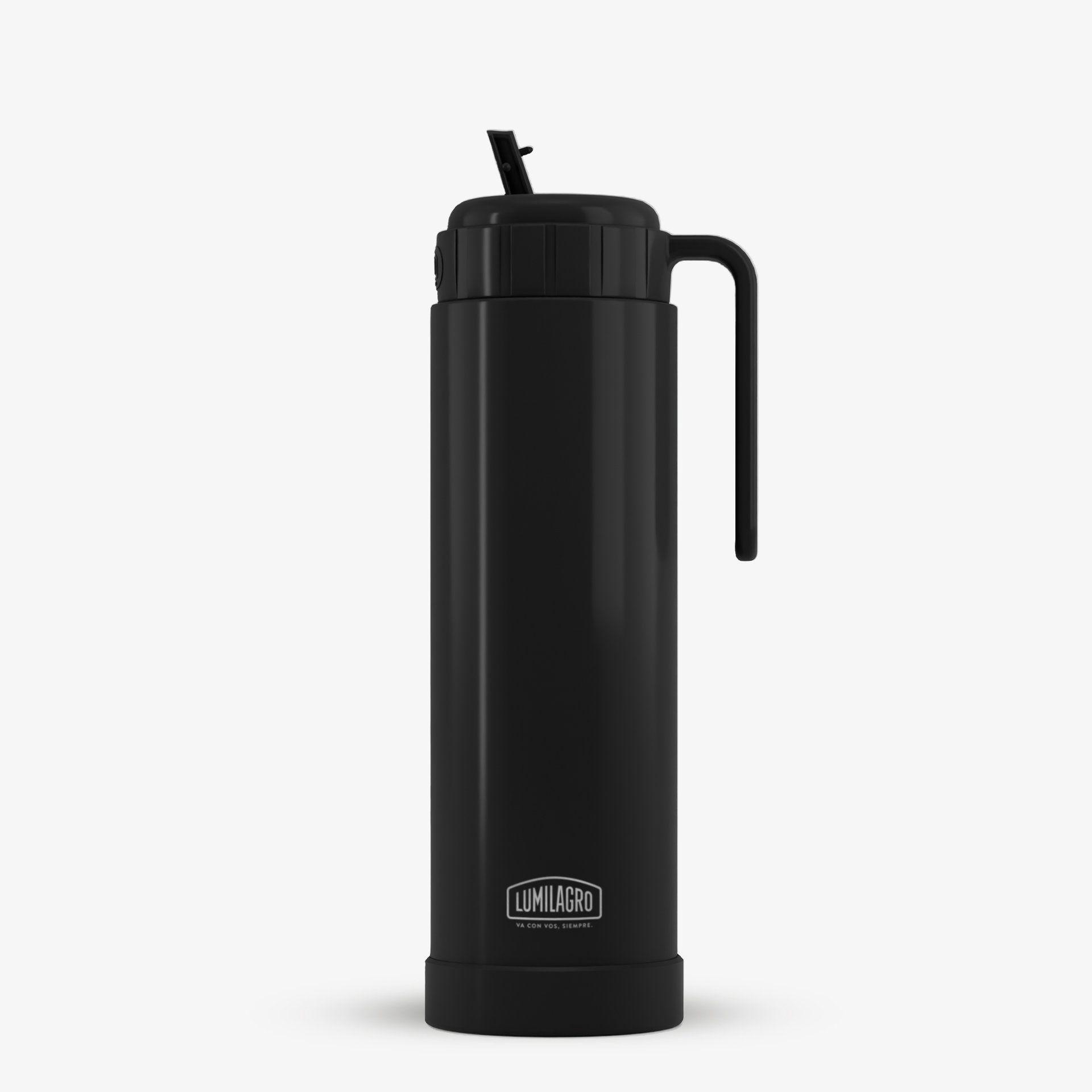 TERMO MATE LUMILAGRO PAMPA NEGRO