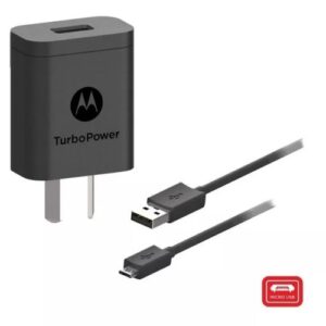 CARGADOR MOTOROLA TURBO POWER TIPO MICRO USB