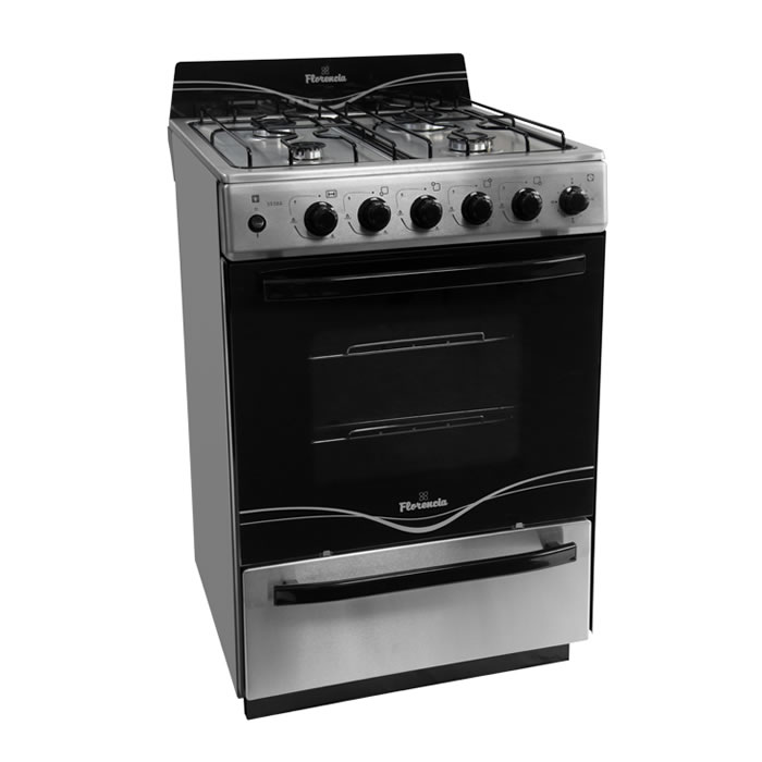 COCINA FLORENCIA 5538-F INOX CON ENCENDIDO
