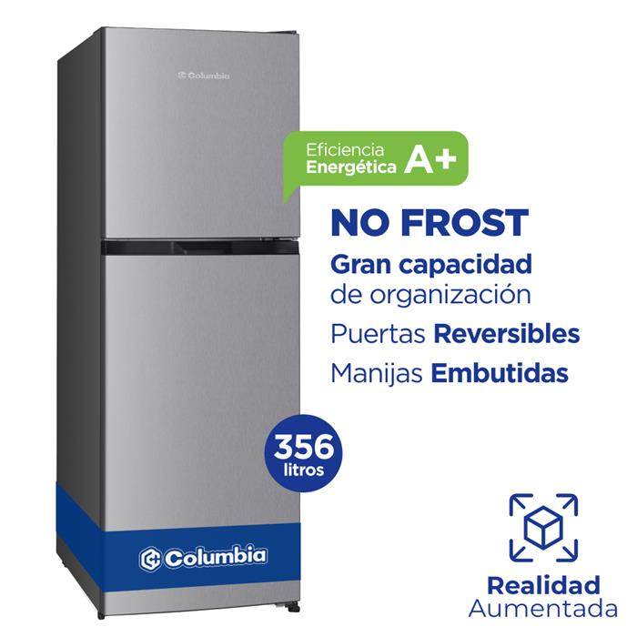 HELADERA COLUMBIA CHDA36N/9 SILVER